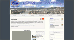 Desktop Screenshot of diez-immobilier.fr