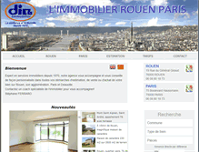 Tablet Screenshot of diez-immobilier.fr